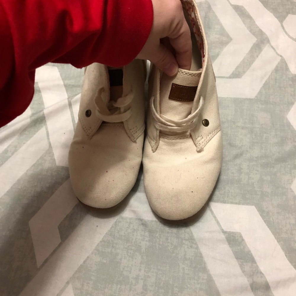 Cream Booties